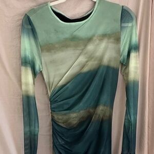 Body on maxi summer dress